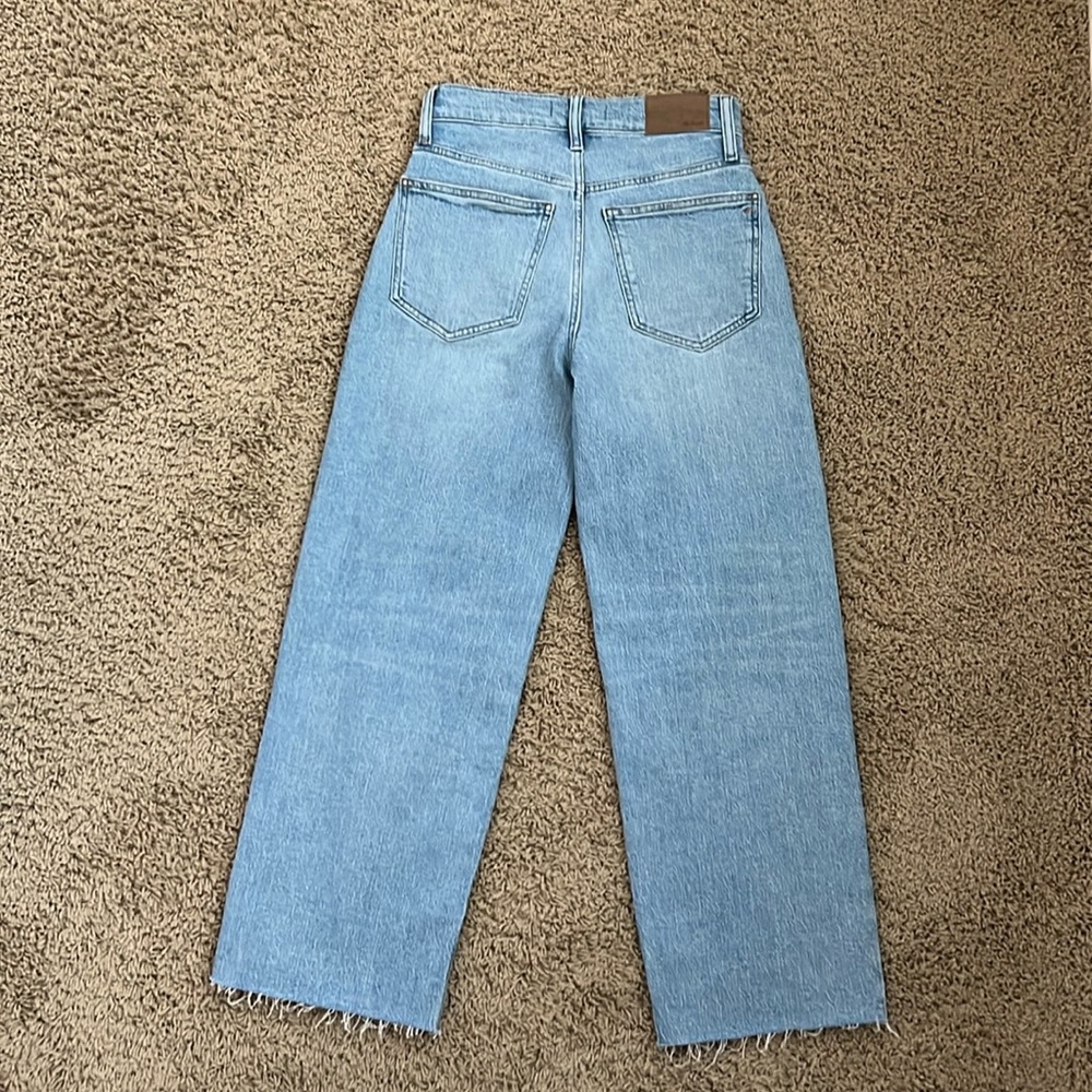 Madewell Light Blue Flare & Wide Leg Jeans - Picture 2 of 6